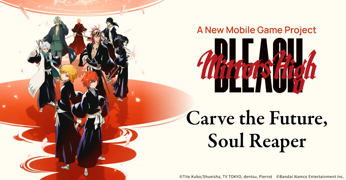 BLEACH Mirrors High key art